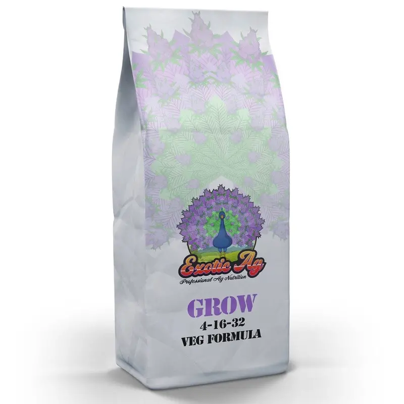 Plant Life Co Exotic Ag Grow – Balanced Vegetative Nutrient Blend (4-16-32), 25 Lb Bag 1