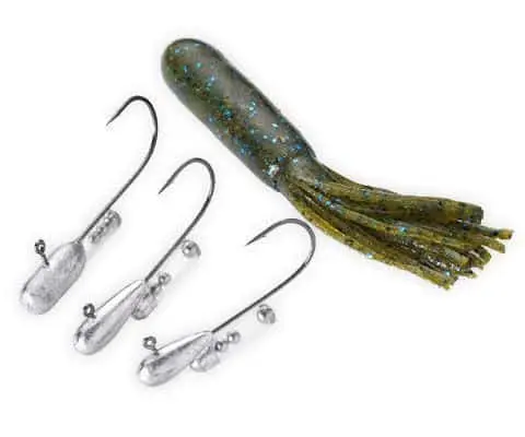 Poor Boy Baits Rattle Tube Jig Head – Built-In Sound For Attraction 1