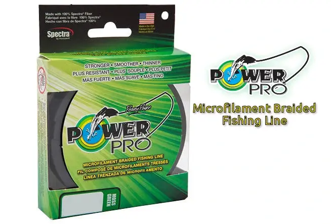 Powerpro Microfilament Braided Fishing Line – Ultra-Thin, High-Strength Braid 1