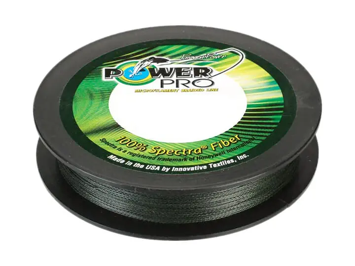 Powerpro Moss Green Braided Fishing Line – High-Strength Low-Visibility Braid 1