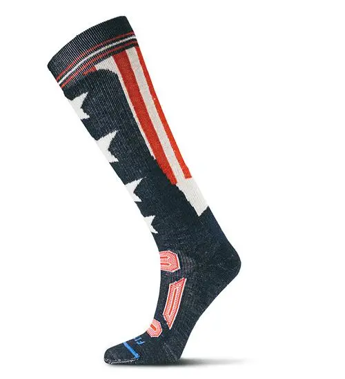 Pro-Level Otc Ski Sock With Targeted Cushioning 1