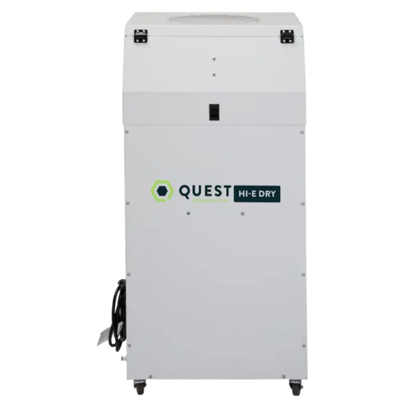 Quest Hi-E Dry 195 Portable Dehumidifier – 120V, 195 Pints/Day Capacity 1