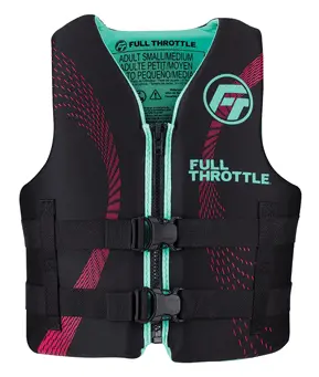 Rapid-Dry Aqua/Green Life Vest 1