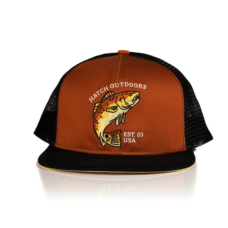 Redfish Fish Scale Flat-Bill Cap 1