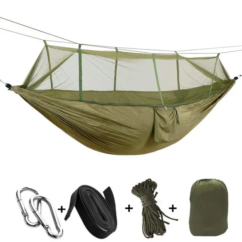 Reinforced Double Hammock With Mosquito Net – Kepeak Upgraded Version 1