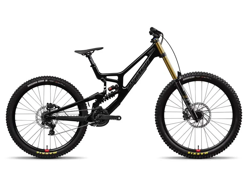 Santa Cruz V10.8 Xo1 Gloss Sparkle Black Mountain Bike – Large 1