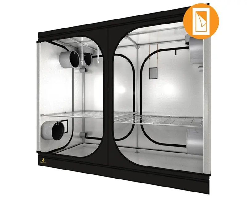 Secret Jardin Dark Room 240W Grow Tent – 8' X 4' X 6.7' (V3 Edition) 1