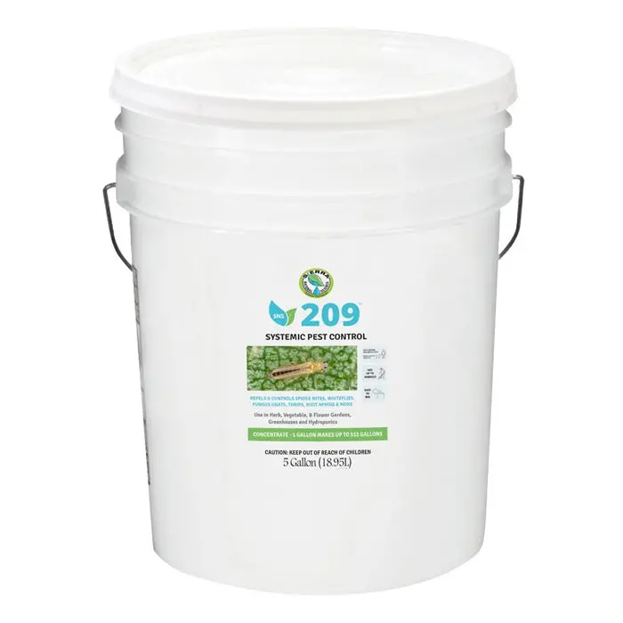 Sierra Natural Science Sns-209 Systemic Pest Control Concentrate – 5-Gallon Container 1