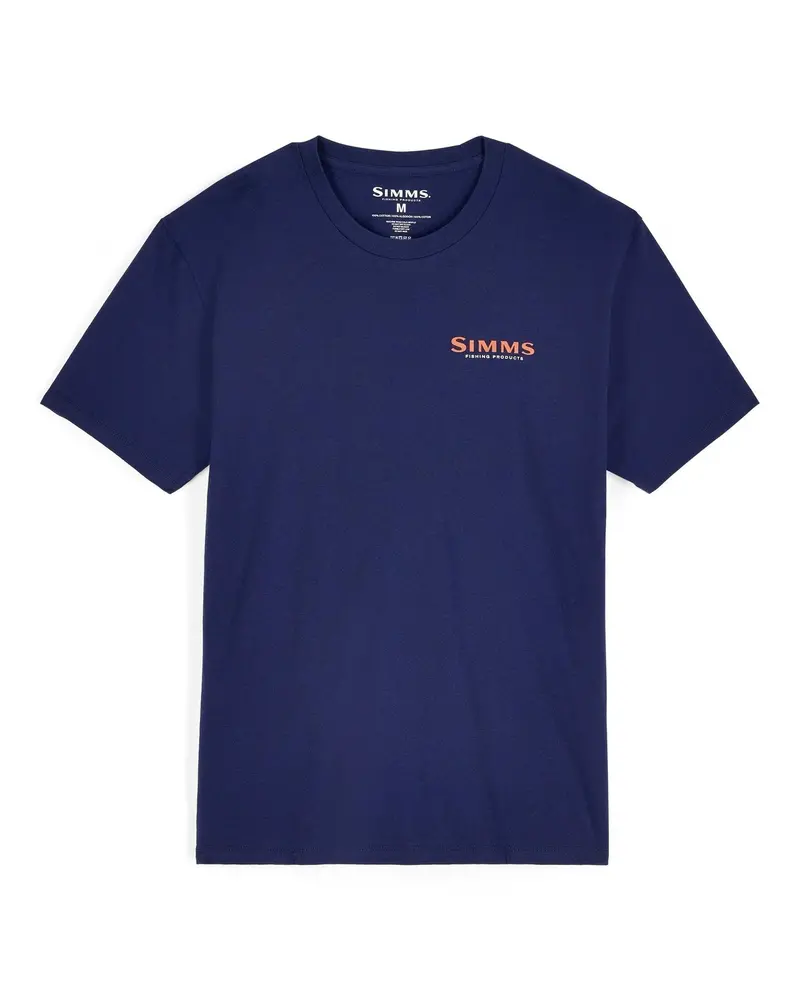 Simms Men'S Bass Ruler Printed T-Shirt 1