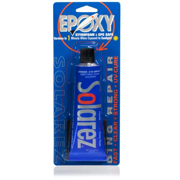Solarez Uv-Cured Epoxy Surfboard Ding Repair Kit 1