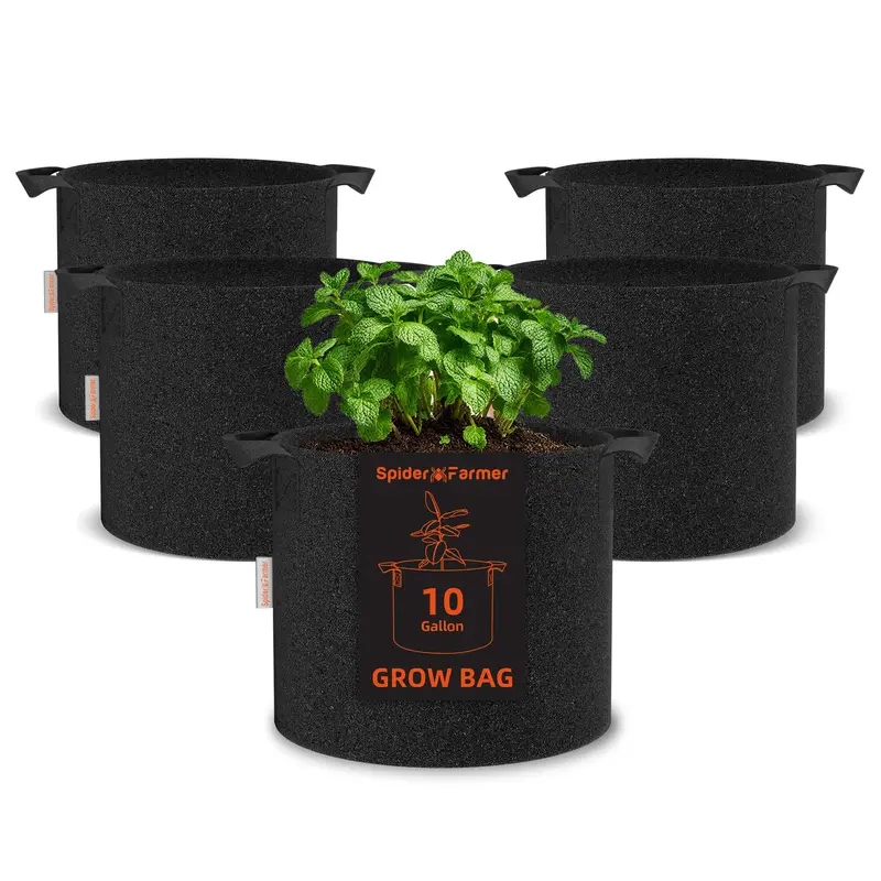Spider Farmer 11-Gallon Thickened Nonwoven Fabric Grow Bag (300G) 1