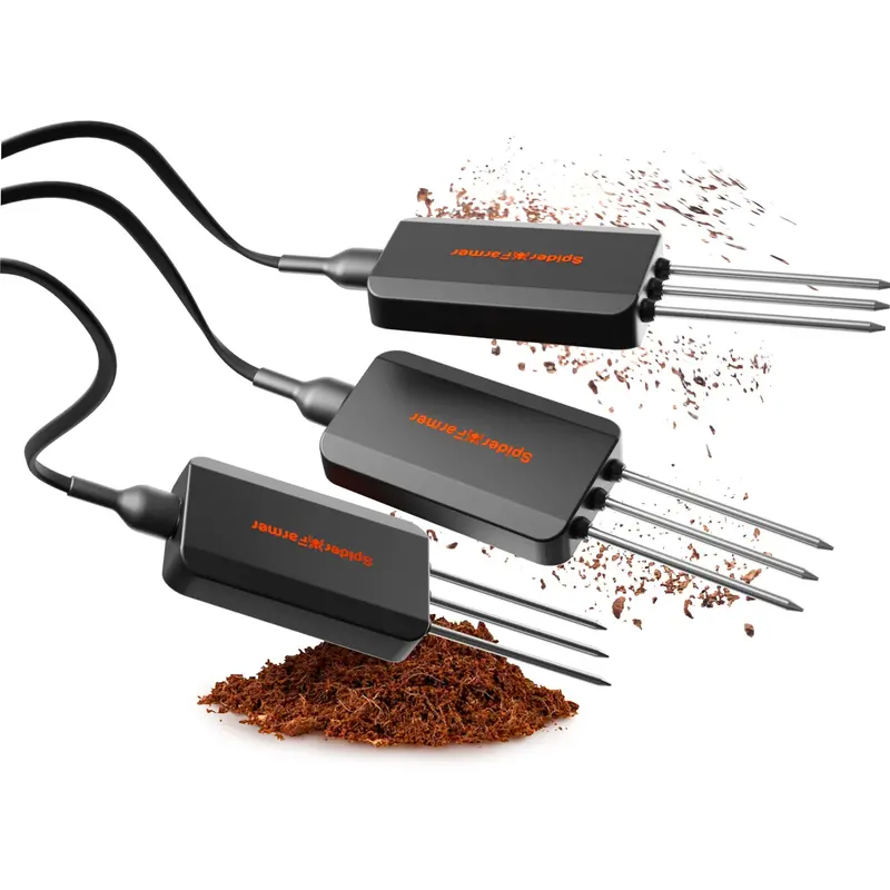 Spider Farmer Sf Soilsensor3 – Digital Moisture, Ph & Ec Meter For Soil Monitoring 1