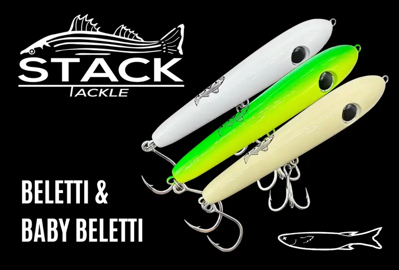 Stack Tackle Beletti & Baby Beletti Jigs – Compact Vertical Jigging Lures 1