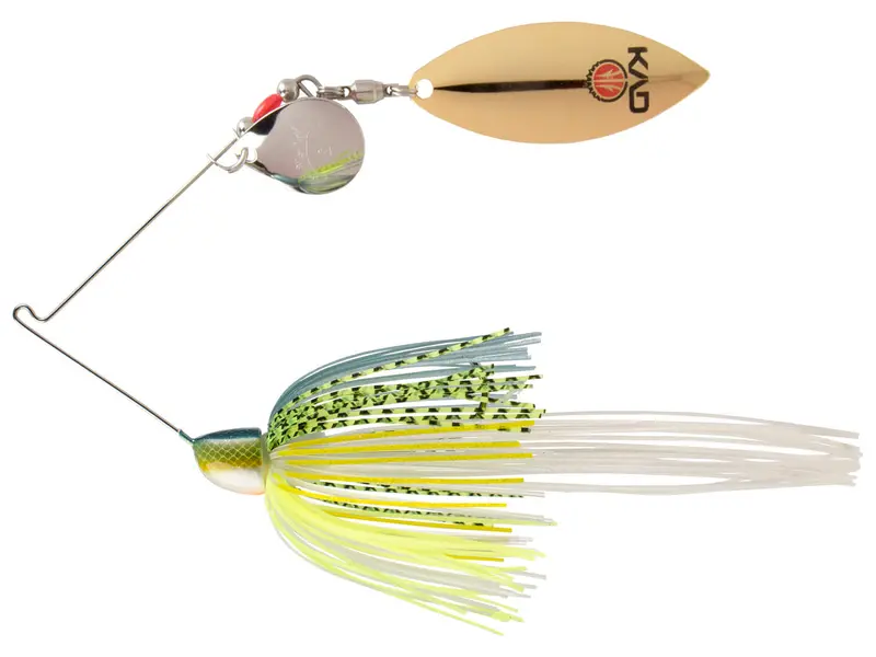 Strike King Kvd Finesse Willow Spinnerbait – Lightweight Colorado/Willow Combo For Low-Light Conditions 1