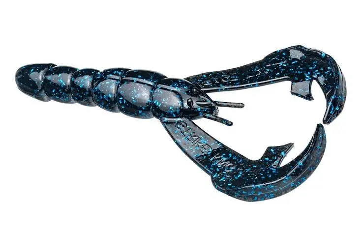 Strike King Rattlin’ Rage Craw – 4-Inch Soft Plastic Crawfish Lure 1