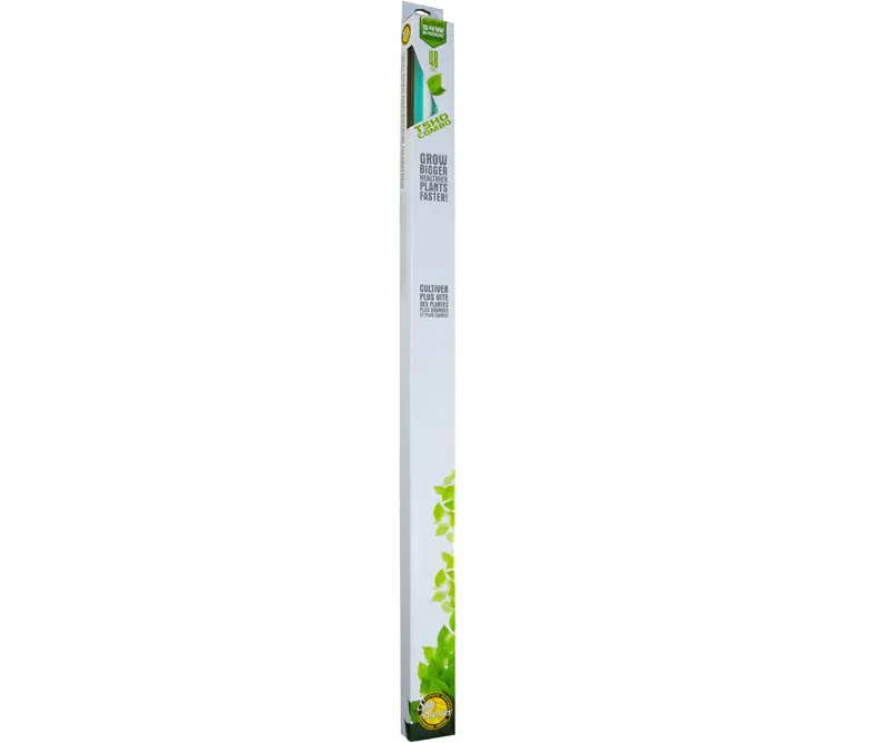 Sunblaster 4-Foot T5Ho Grow Light – 54W, 6400K, Nanotech Reflector 1