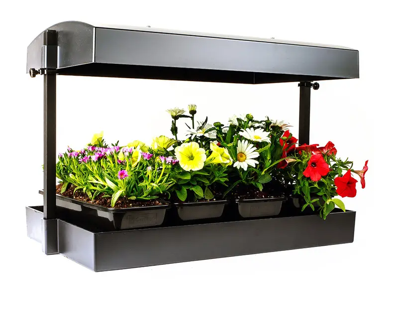 Sunblaster Led Grow Light Garden – Black Finish 1