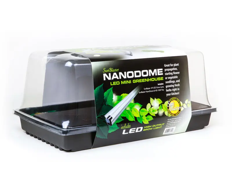Sunblaster Led-Powered Mini Greenhouse Starter Kit 1