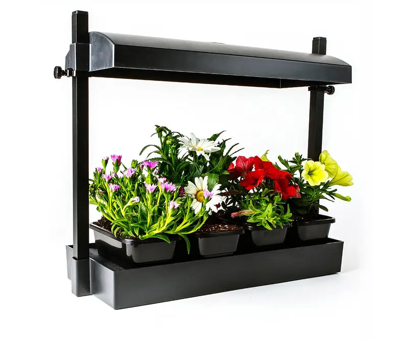 Sunblaster Micro T5 Grow Light Garden – Matte Black Build 1