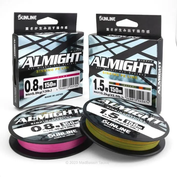 Sunline Almight Braided Fishing Line – High-Strength Saltwater & Freshwater Braid 1