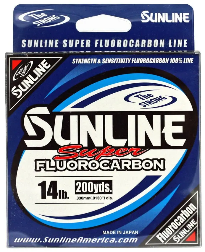 Sunline Super Fluorocarbon Fishing Line – 200-Yard Spool 1
