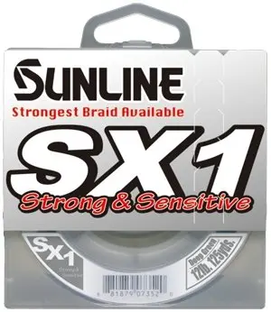Sunline Sx1 Hi-Vis Yellow Braided Line – High-Strength Visibility Braid 1