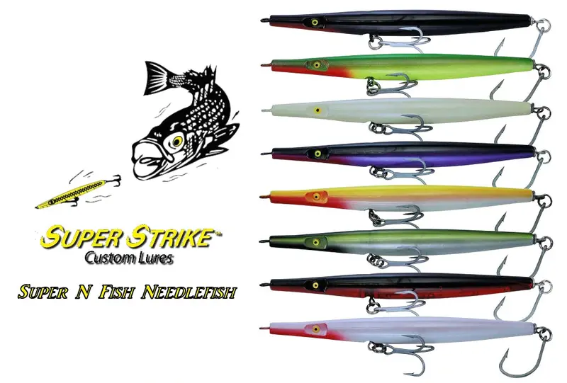 Super Strike Super N Fish Needlefish-Style Swim Bait 1