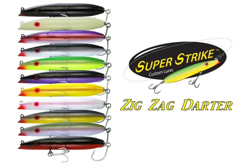 Super Strike Zig Zag Darter – Erratic Action Jerk Bait 1