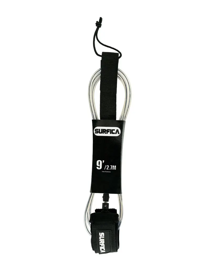 Surfica Adjustable Surfboard Leash – Coiled & Straight Options 1