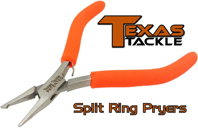 Texas Tackle Split Ring Pliers For Quick Hook & Lure Changes 1