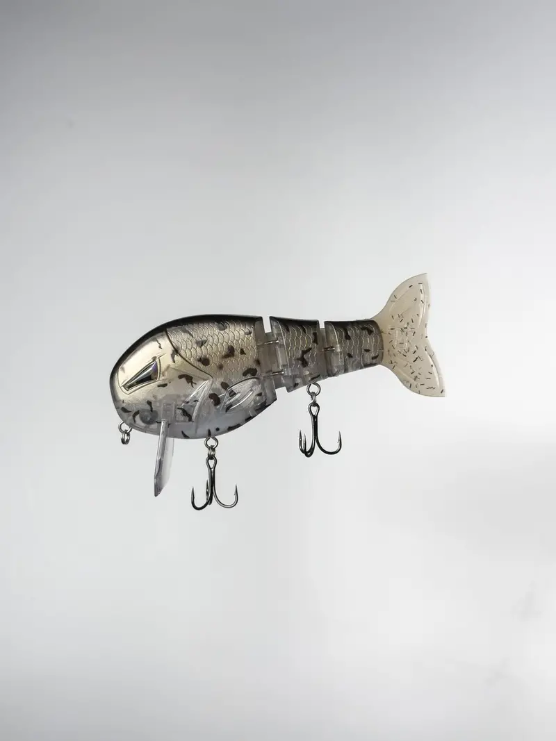 Throwback Baits Wakewalker Lt – Low-Profile Walking Topwater Bait 1