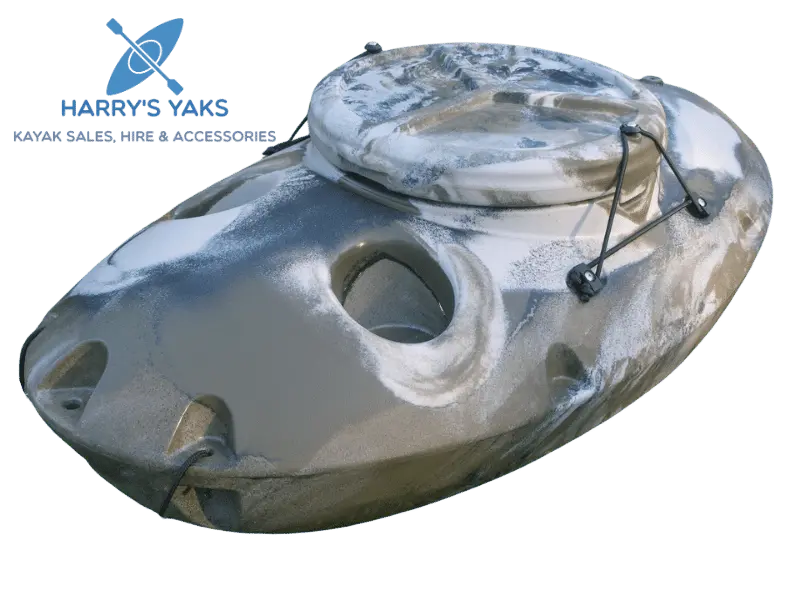 Towable Floating Cooler Box With Dry Storage Compartment 2