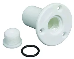 Transom-Mount Drain Plug – Marine Aluminum 1