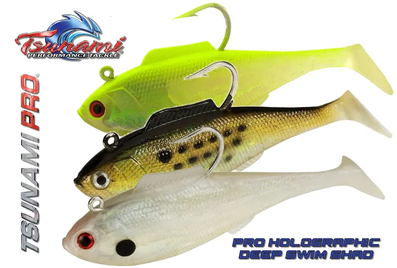 Tsunami Pro Holographic Deep Swim Bait – Diving Saltwater Swimmer 1