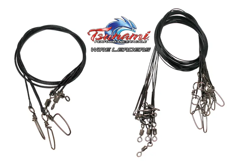 Tsunami Stainless Steel Wire Fishing Leaders 1