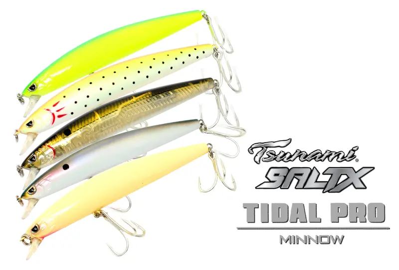 Tsunami Tidal Pro Minnow – Realistic Swimbait For Freshwater And Inshore Species 1