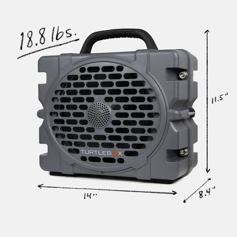 Turtlebox Grande Portable Bluetooth Speaker 1