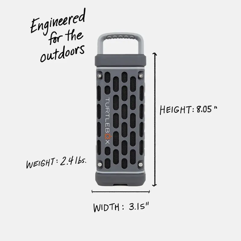 Turtlebox Ranger Compact Rugged Speaker 2