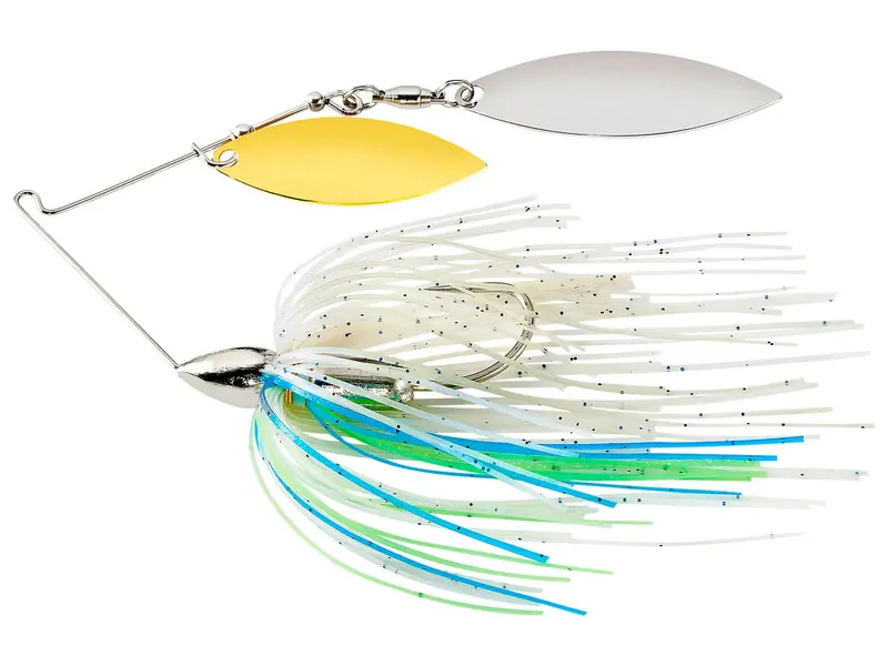 War Eagle Screamin’ Eagle Double Willow Spinnerbait – Nickel Wire Frame 1