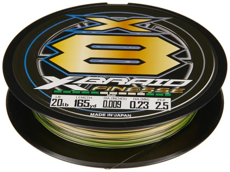 Xbraid X8 Finesse Braided Fishing Line 1