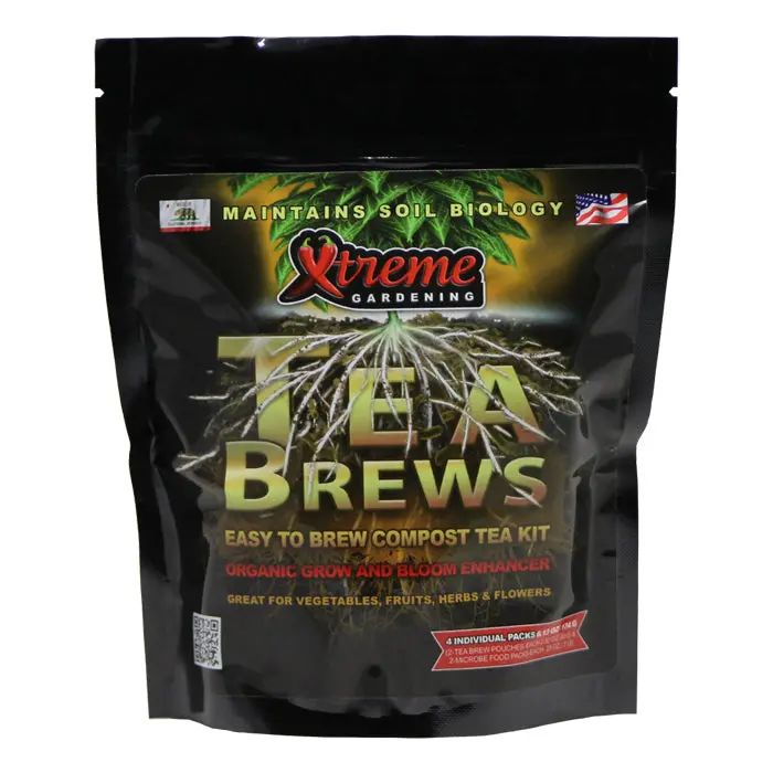 Xtreme Gardening Tea Brews – Pre-Packaged Compost Tea Concentrate 1