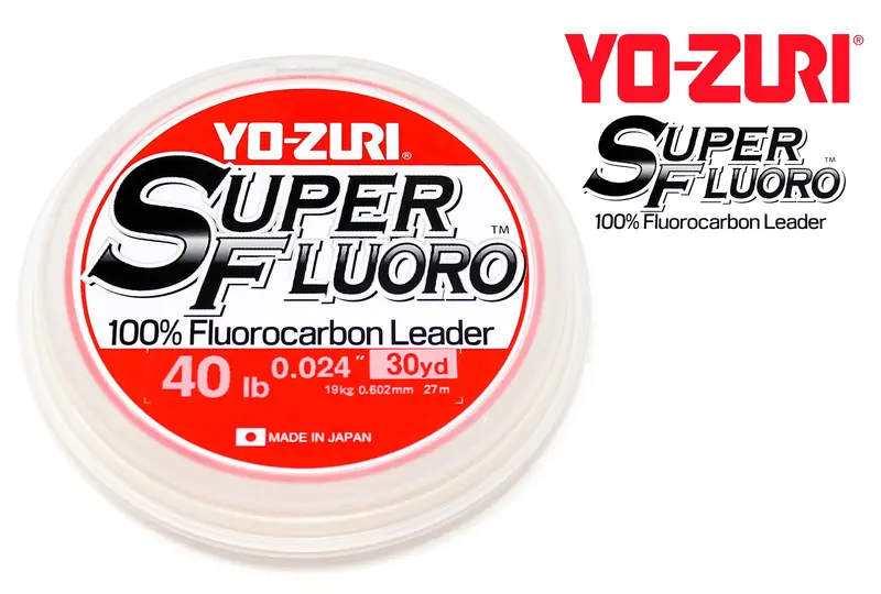 Yo-Zuri Superfluoro Fluorocarbon Fishing Leader Material 1